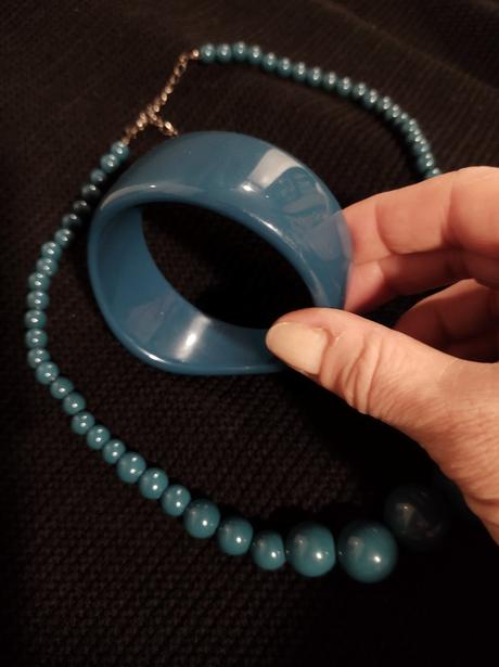 Terranova umelohmotné náramok a nahrdelnik, terranova