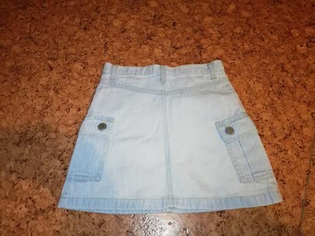 Riflová sukňa veľ. 122, marks & spencer,122