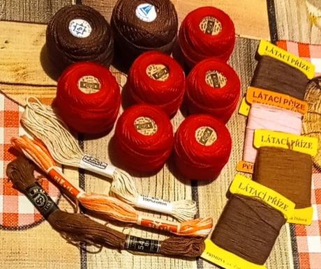 Priadze nové 15 ks, 