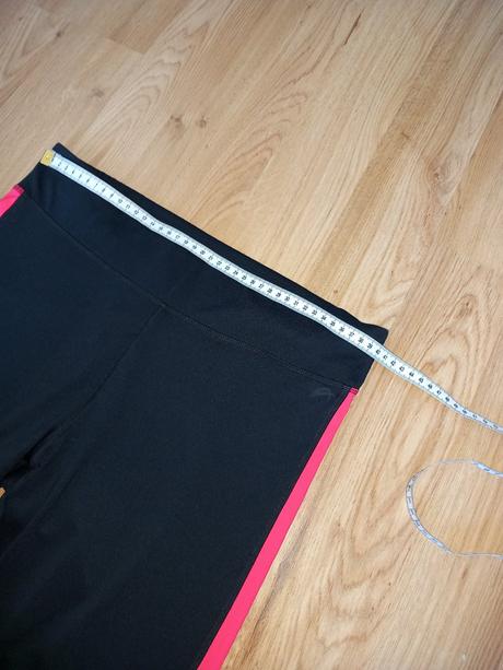 Čierne legíny na cvičenie f&f 38/m, f&f,m