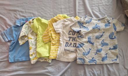 6ks kratke tričko, 62