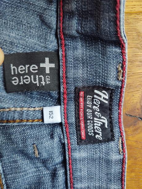 Chlapčenské rifle veľ.152, zn.c&a, c&a,152