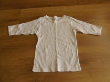 Bavlnený nátelník - dlhý strih, slovenka,80