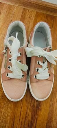 Botasky pláteno- kožené, baťa,39