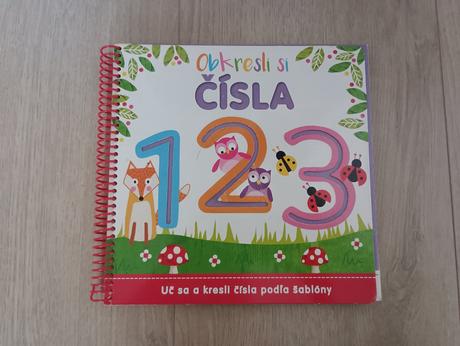 Kniha obkresli si čísla,