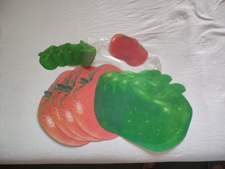 Prestieranie, podložky na stôl, 