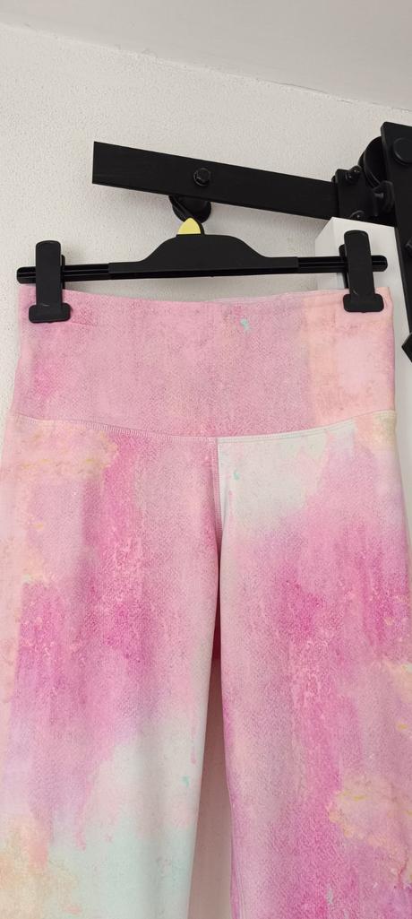 Ružové legíny, reebok,s