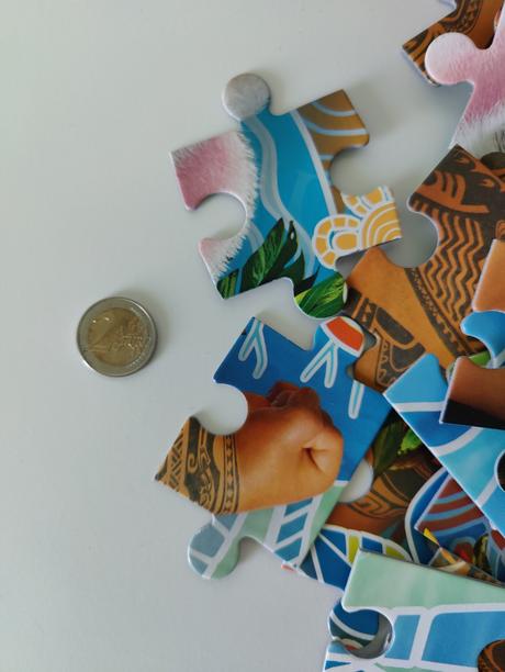 3 krabice detských puzzle,