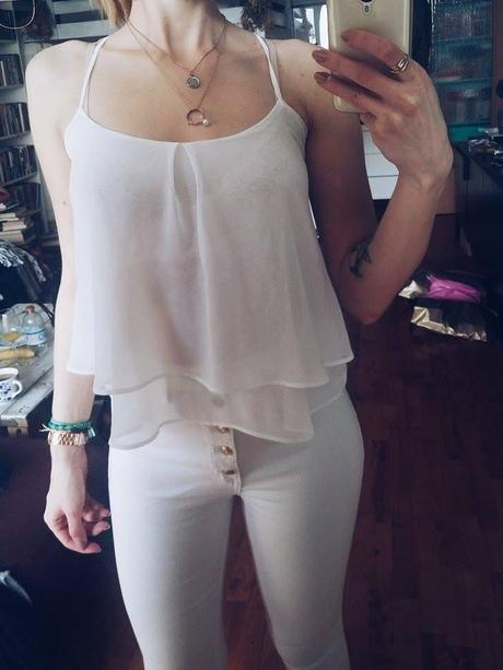 Ľahký top bershka, bershka,s