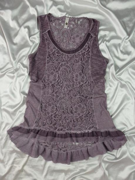 Luxusný čipkovaný top, 44