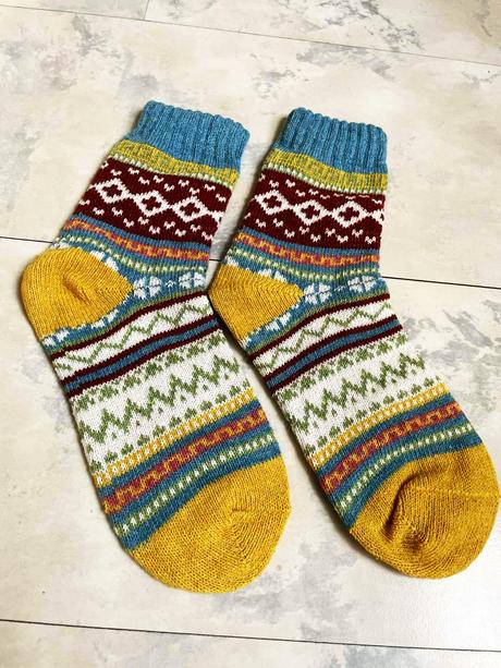 Teplé ponožky 38/39, 38