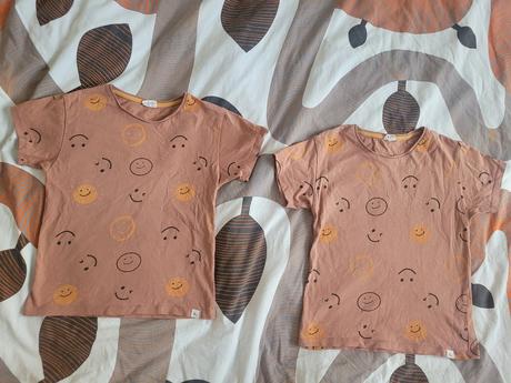 Tricka dvojicky motív smajlik, pepco,128