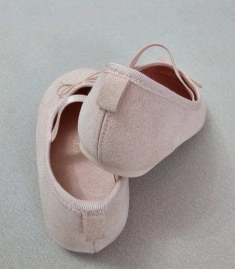 Bledoružové balerínky h&m, h&m,24