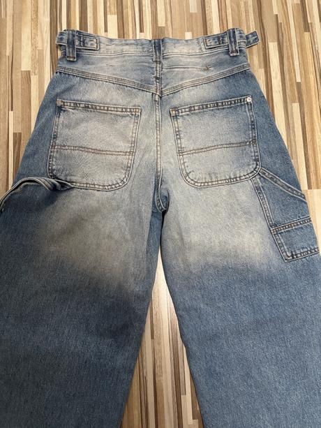 Bershka široke nohavice, bershka,s