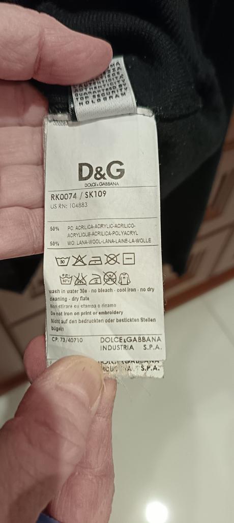 Pulóver dolce gabbana - orig., s