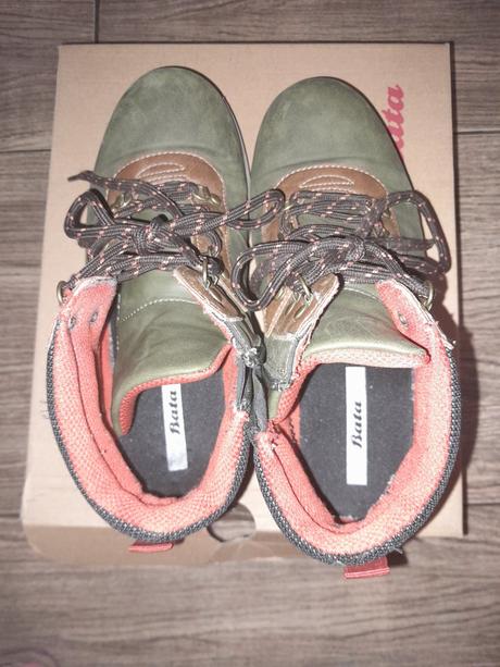 Prechodné kozene topanky, baťa,37