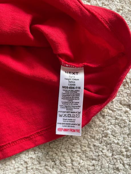 Vianočné tričko mikuláš, next,134