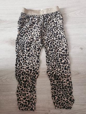 Letné nohavice 5-6rokov, h&m,116