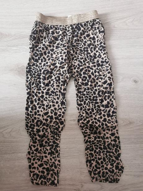 Letné nohavice 5-6rokov, h&m,116
