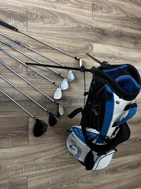 Callaway xj3 white detský golfový set, 135-155cm, callaway