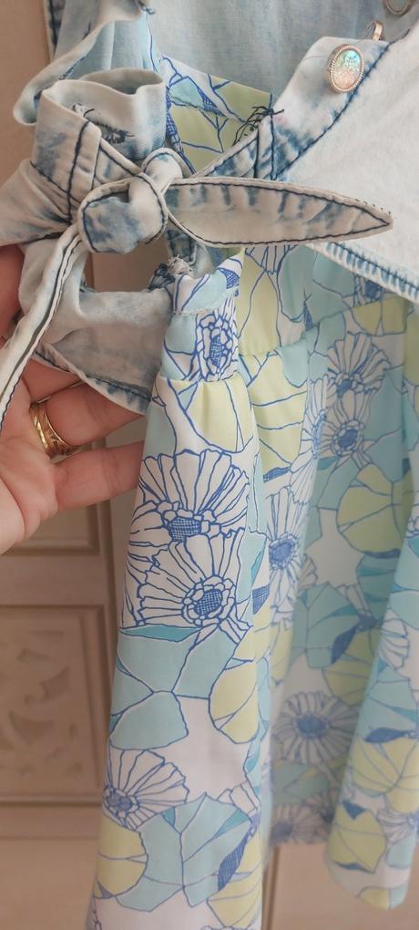 Šatičky s košeľovou vestičkou, 110