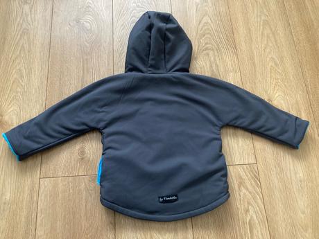 Handmade zimná softshellová bunda by vonderka, 86