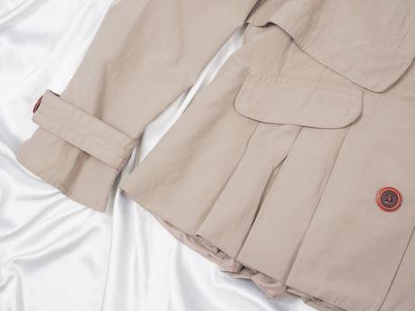 Kvalitný letný kabát per una, 40