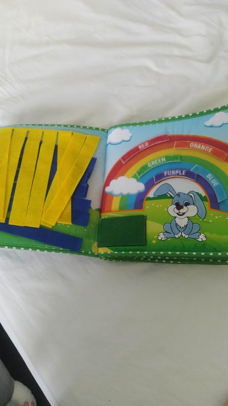 Quietbook látková kniha, 