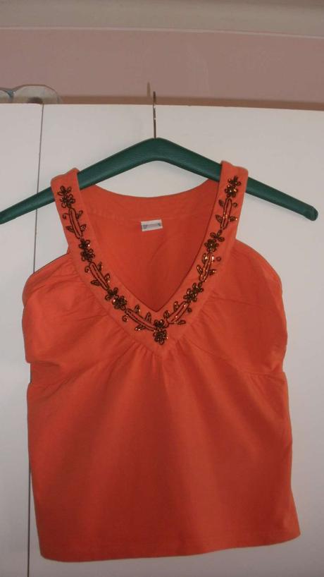 Oranžový top, quelle,36