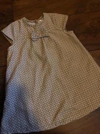 Dievčenské zimné šaty, 86