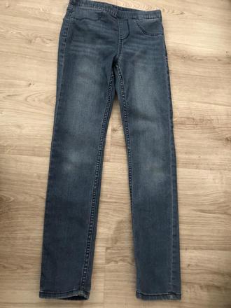 Legings denim 8-9 rokov, h&m,134