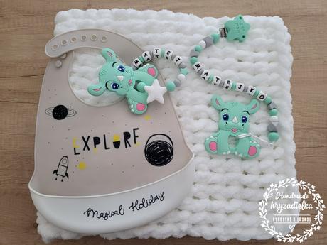 Hryzadielka a retiazky na cumlík, 