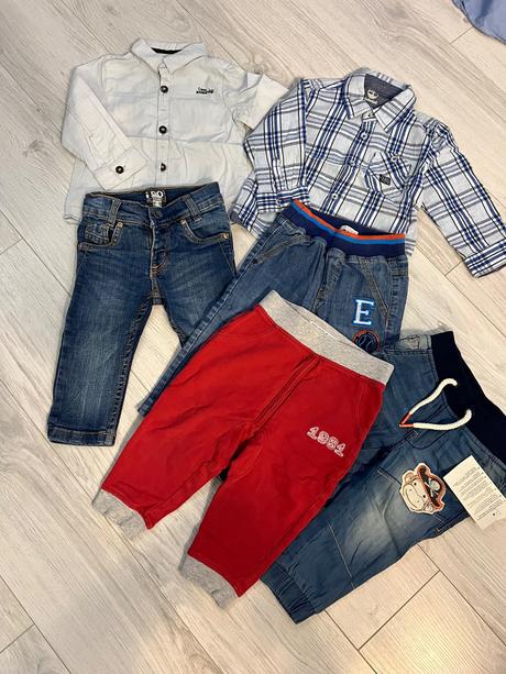 Znackove oblečenie chlapec 80, 80