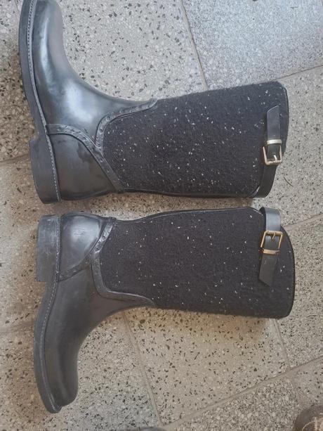Zara pogumované, nepremokavé čižmy č. 32/33, zara,32