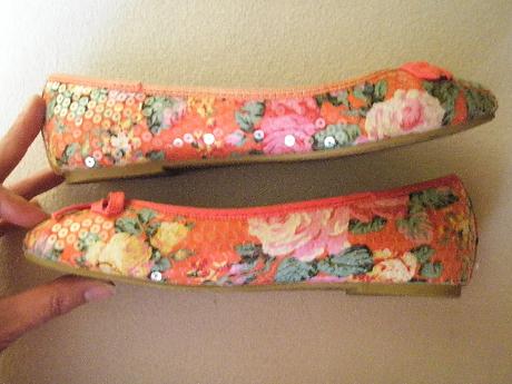 Balerínky s flitrami zn. dolly do veľ. 36, 36