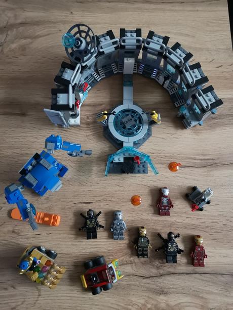 Lego marvel avengers 76125 iron man a jeho obleky,