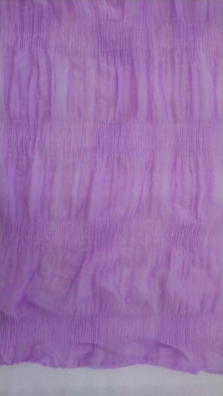 Dámska tenká fialová šatka, 