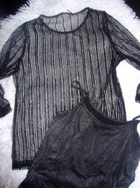 Tielko s priehladným topom, f&f,m