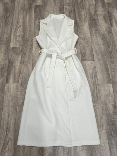 Dámský kabát bez rukávov, m