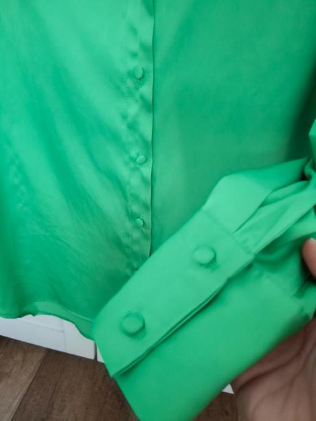 Saténová moderná košeľa-blúzka xs-s-m, new yorker,s