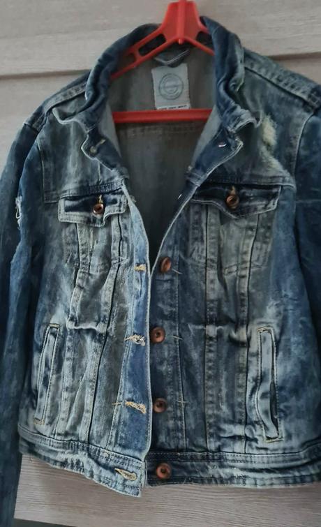 Štýlová riflovka, bershka,m