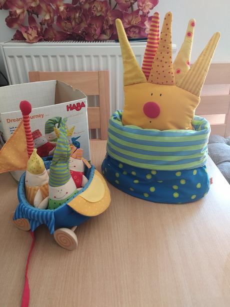Haba vozíček a vankúšik, 
