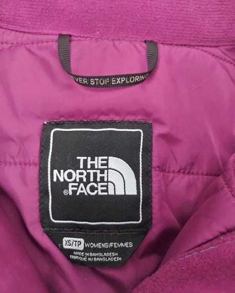 Mierne vatovaná bunda the north face, xs