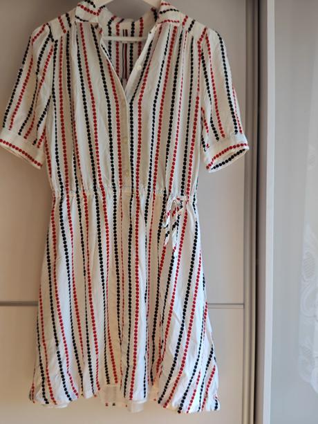 Tommy hilfiger monogram letné krásne šaty, tommy hilfiger,m
