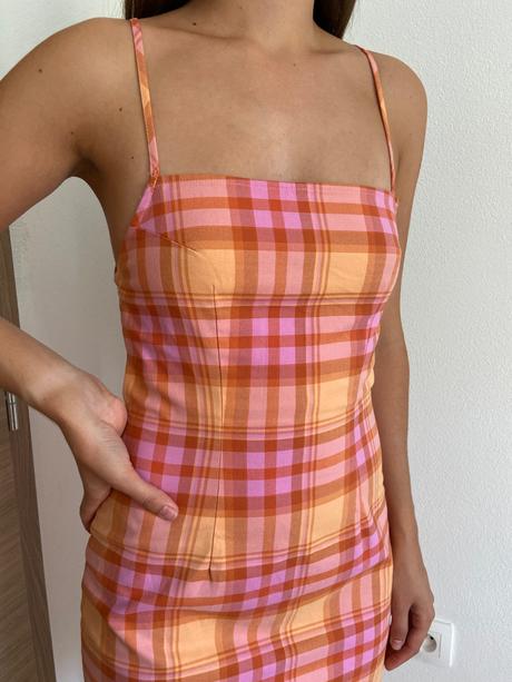 Zaujímavé šaty, h&m,m