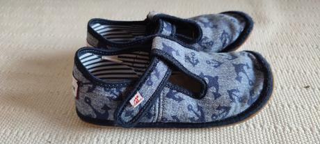 Papučky ef 395 barefoot, rak,28