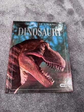 Kniha objavujte s nami dinosaury, 