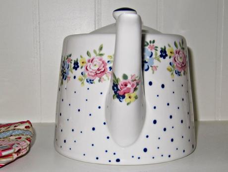 Green gate čajník - kvety, 