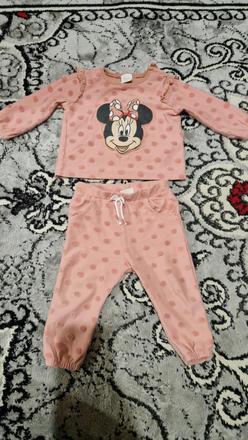 Hrubšia bavlnená súpravička minnie, 74