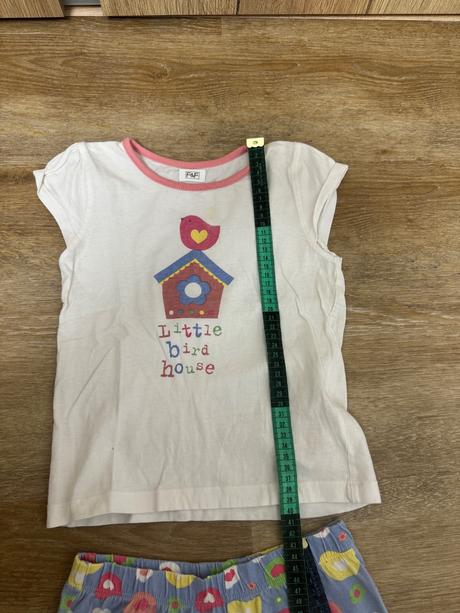 2x pyžamko mačičkové a vtáčikové, f&f,104